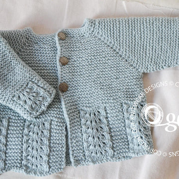 Lyla Top Down Cardigan - P252