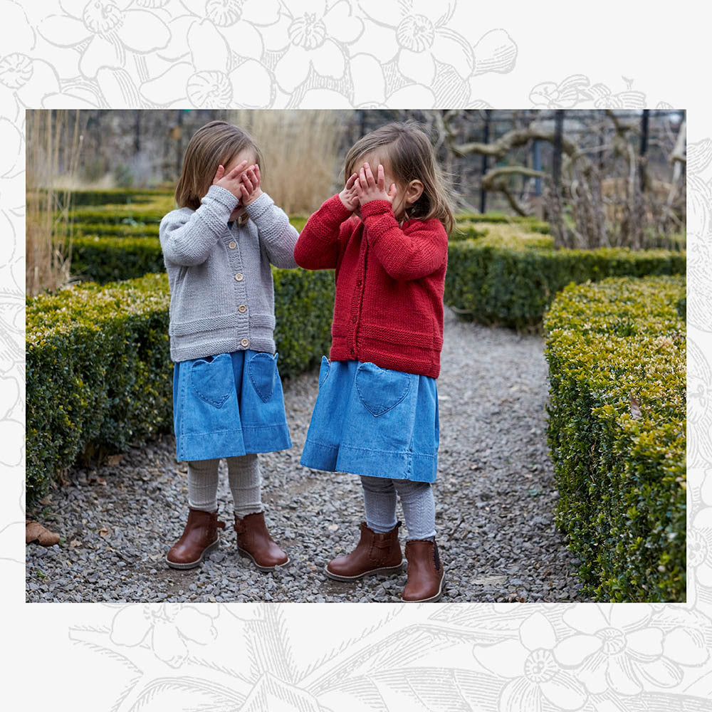 Willow & Lark Rosy Posy Cardigan Knitting Pattern