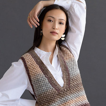 Noro Bartlette Waistcoat Knitting Pattern