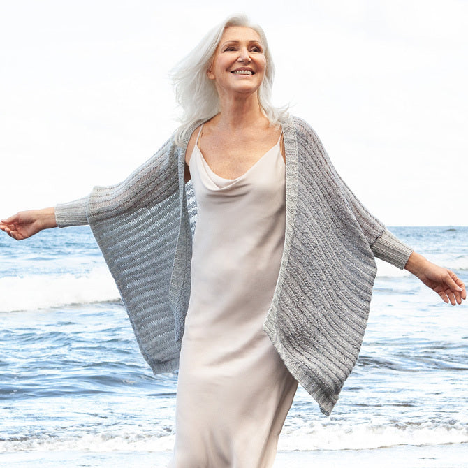 Lana Grossa Jacket Cardigan Crochet Pattern