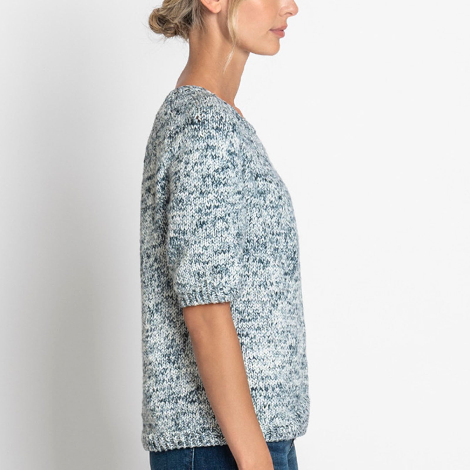 Blue Sky Fibers Lakewood Tee Jumper Knitting Pattern