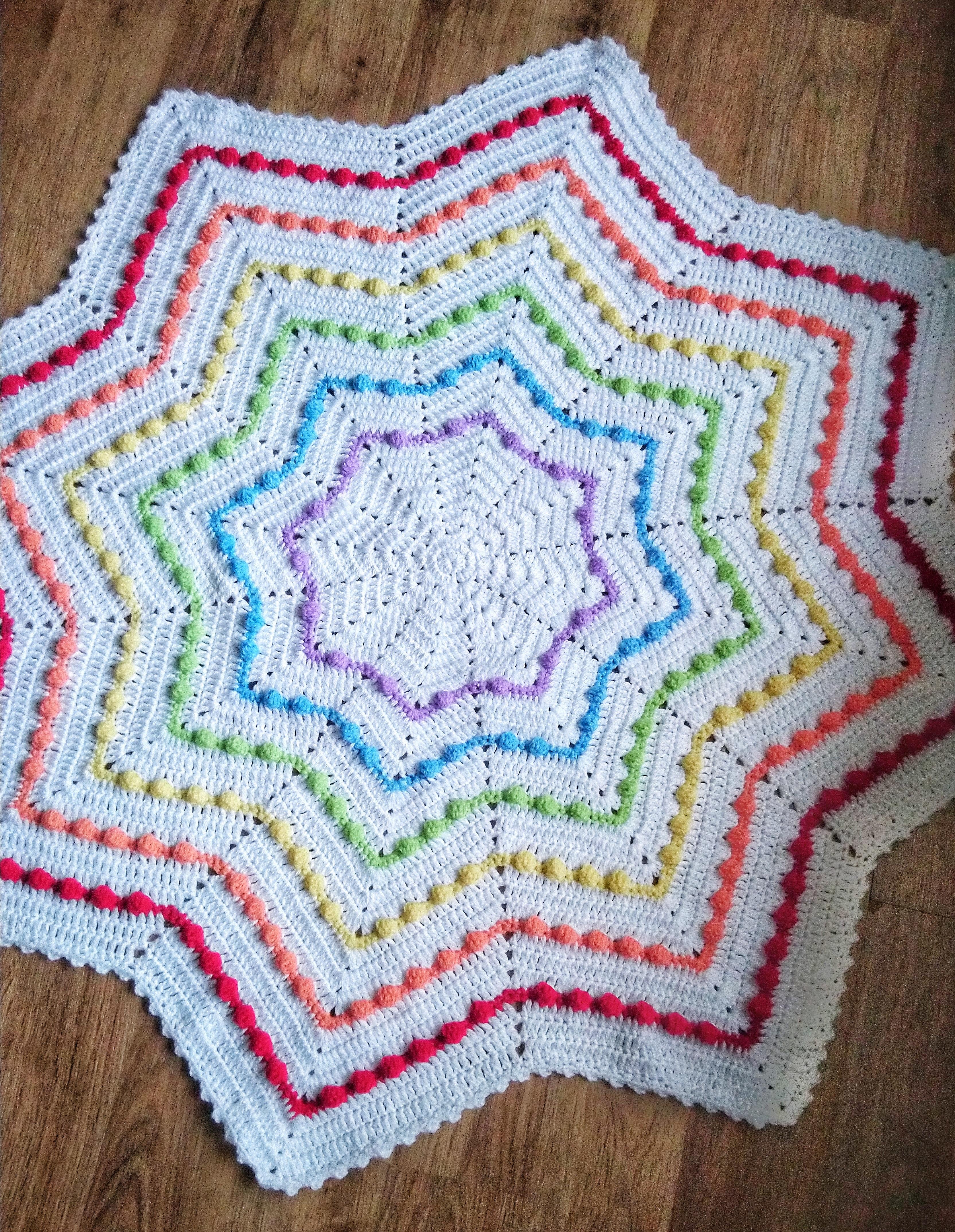 Bobble Star Blanket