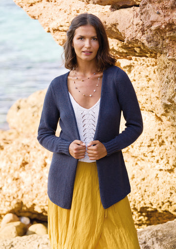 Wheat Cardigan Knitting Pattern