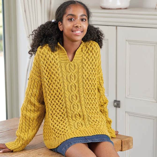 Rowan Issey Jumper Knitting Pattern