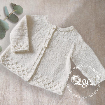Angelus Cardigan and Matching Hat – P190’