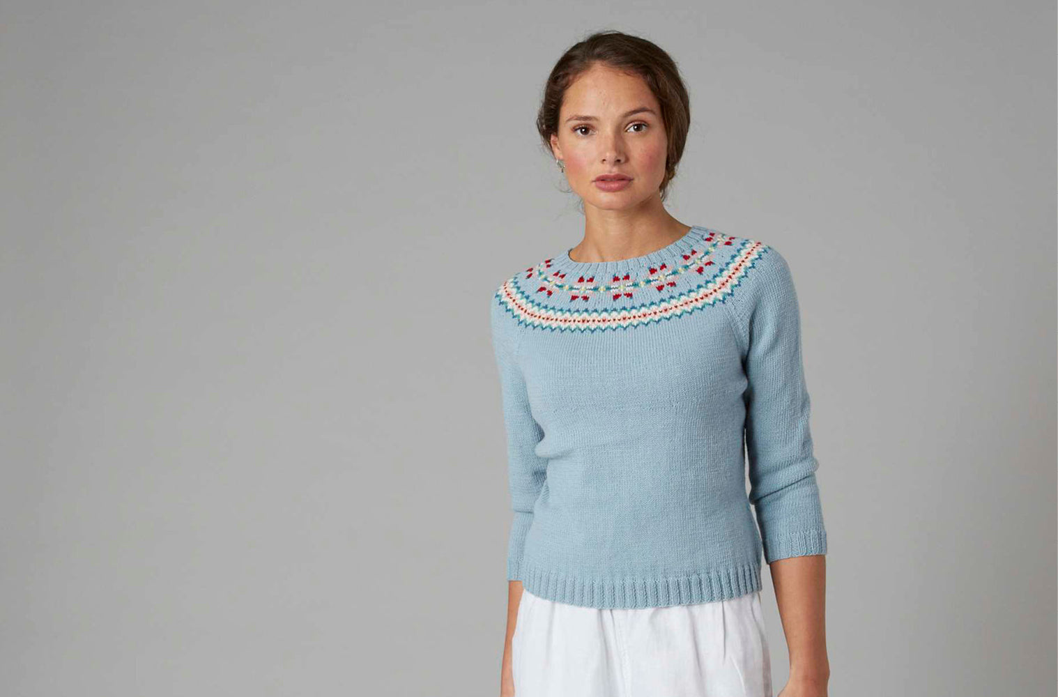 Debbie Bliss Joan Jumper Knitting Pattern