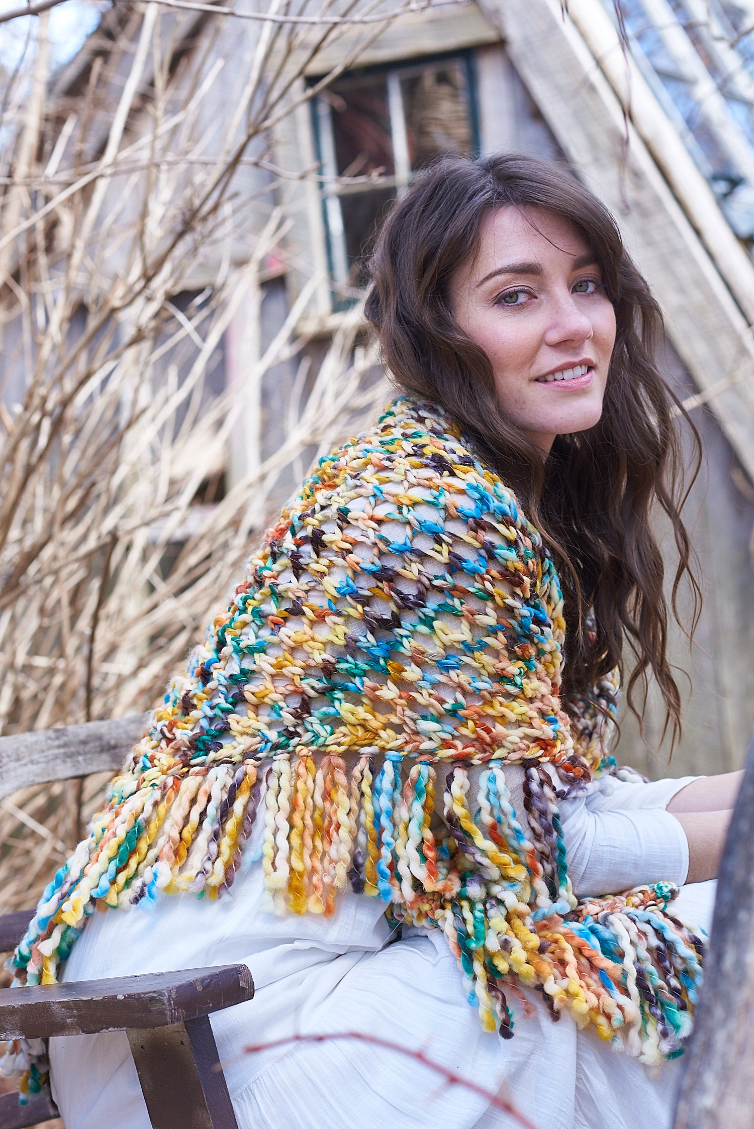 Berroco Papavero Wrap Knitting Pattern