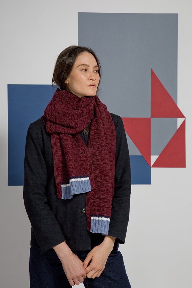 MillaMia Mija Scarf Knitting Pattern