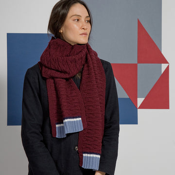 MillaMia Mija Scarf Knitting Pattern