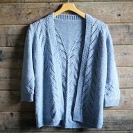 Valley Yarns Mill River Cardigan Knitting Pattern