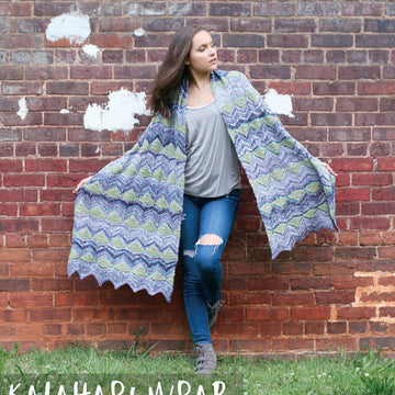 Universal Yarn Kalahari Wrap Knitting Pattern