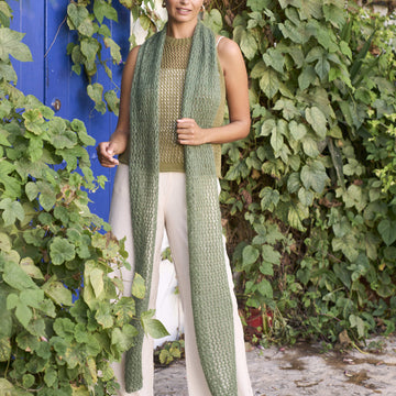 Brinley Scarf in Rowan Kidsilk Haze PDF