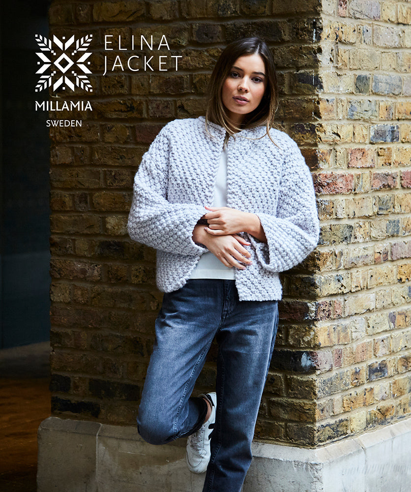 MillaMia Elina Jacket Knitting Pattern