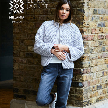 MillaMia Elina Jacket Knitting Pattern