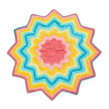 Starburst Blankie Blanket Crochet Pattern