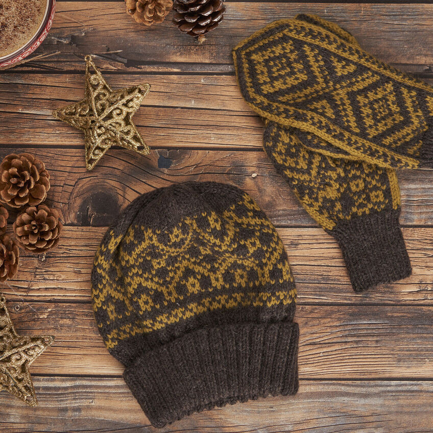 Rowan Bykle Mittens Knitting Pattern