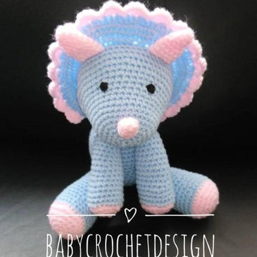 Triceratops Amigurumi