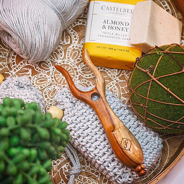 Soap Saver Crochet Bag