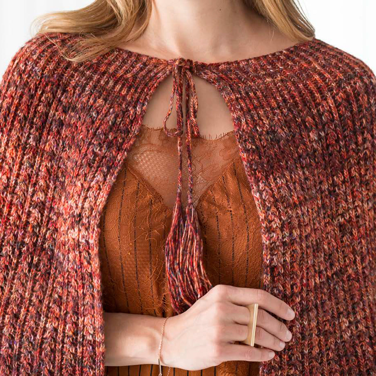Malabrigo Poppy Cape Knitting Pattern