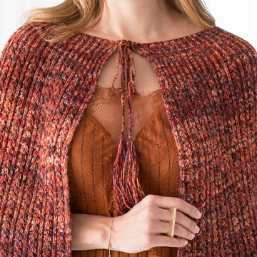 Malabrigo Poppy Cape Knitting Pattern