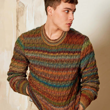 Lang Men's Sweater Jumper Knitting Pattern