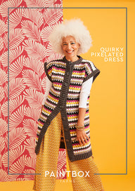 Paintbox Yarns Quirky Pixellate Dress Crochet Pattern