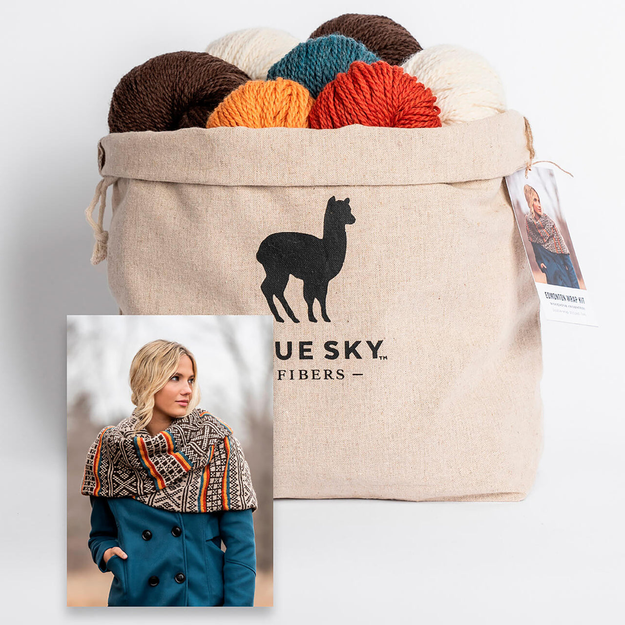 Blue Sky Fibers Edmonton Wrap Kit