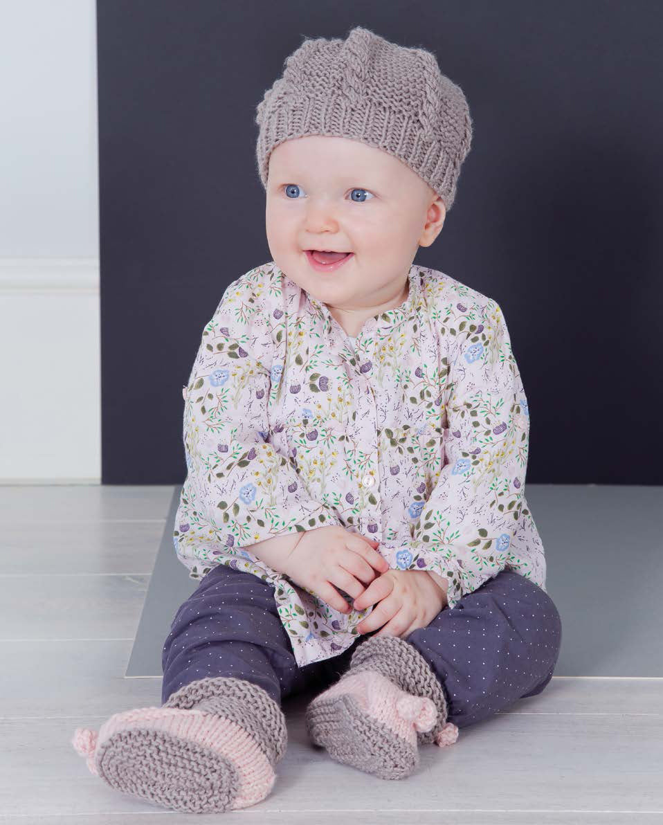 MillaMia Hampus Bootees Knitting Pattern