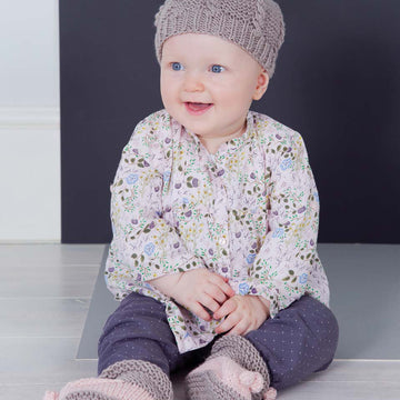 MillaMia Hampus Bootees Knitting Pattern