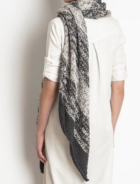 Blue Sky Fibers Worthington Wrap Scarf Knitting Pattern