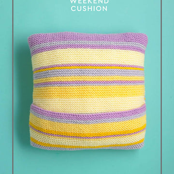 Paintbox Yarns Weekend Cushion Knitting Pattern