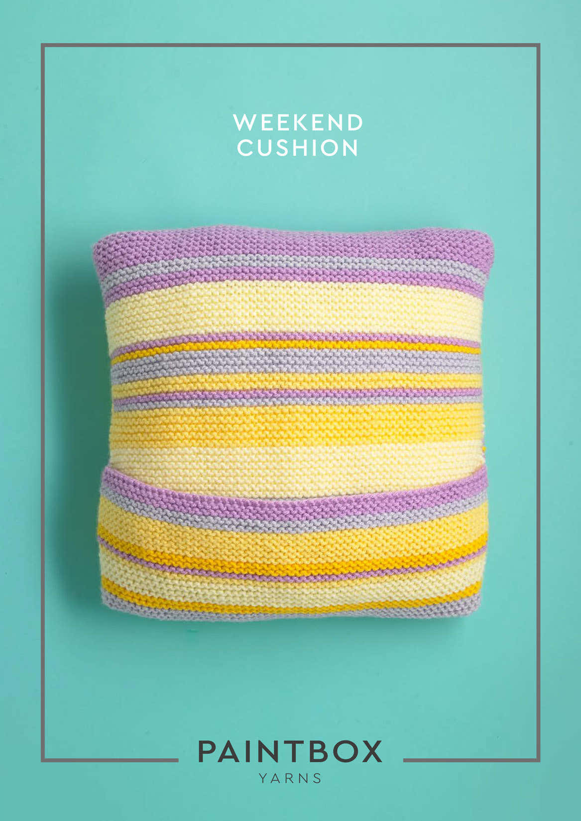 Paintbox Yarns Weekend Cushion Knitting Pattern