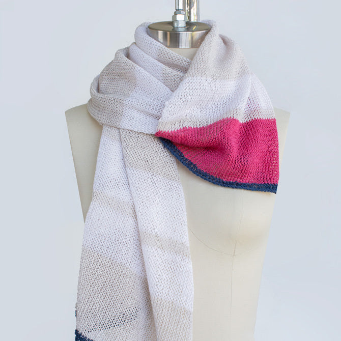 Shibui Knits Traverse Scarf Knitting Pattern