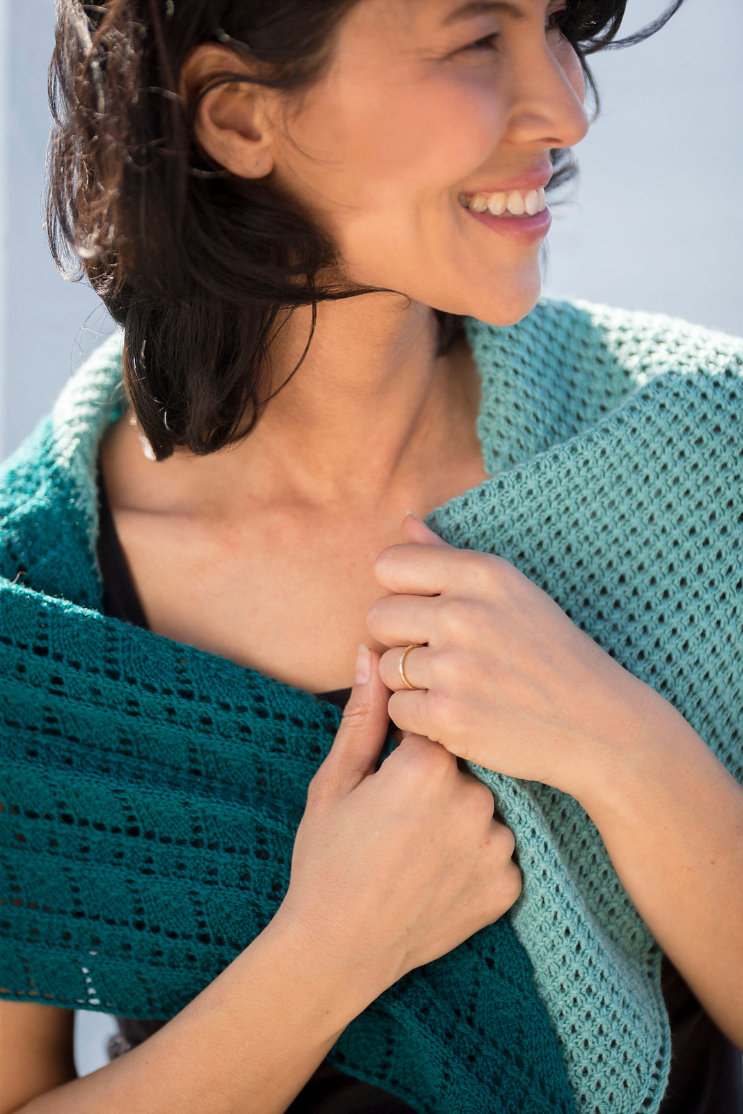 Cascade Yarns FW Heritage Napa Shawl Wrap Knitting Pattern