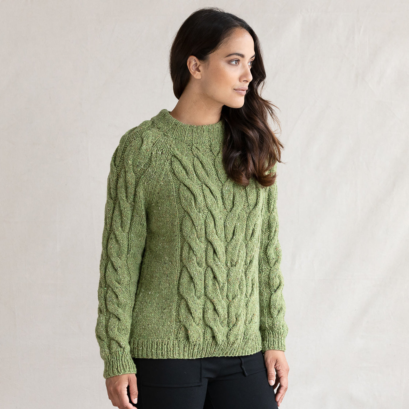 String Willow Pullover Scarf Knitting Pattern