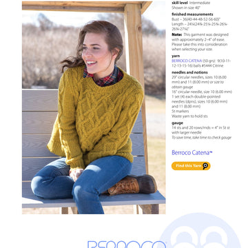 Berroco Riasa Jumper Knitting Pattern