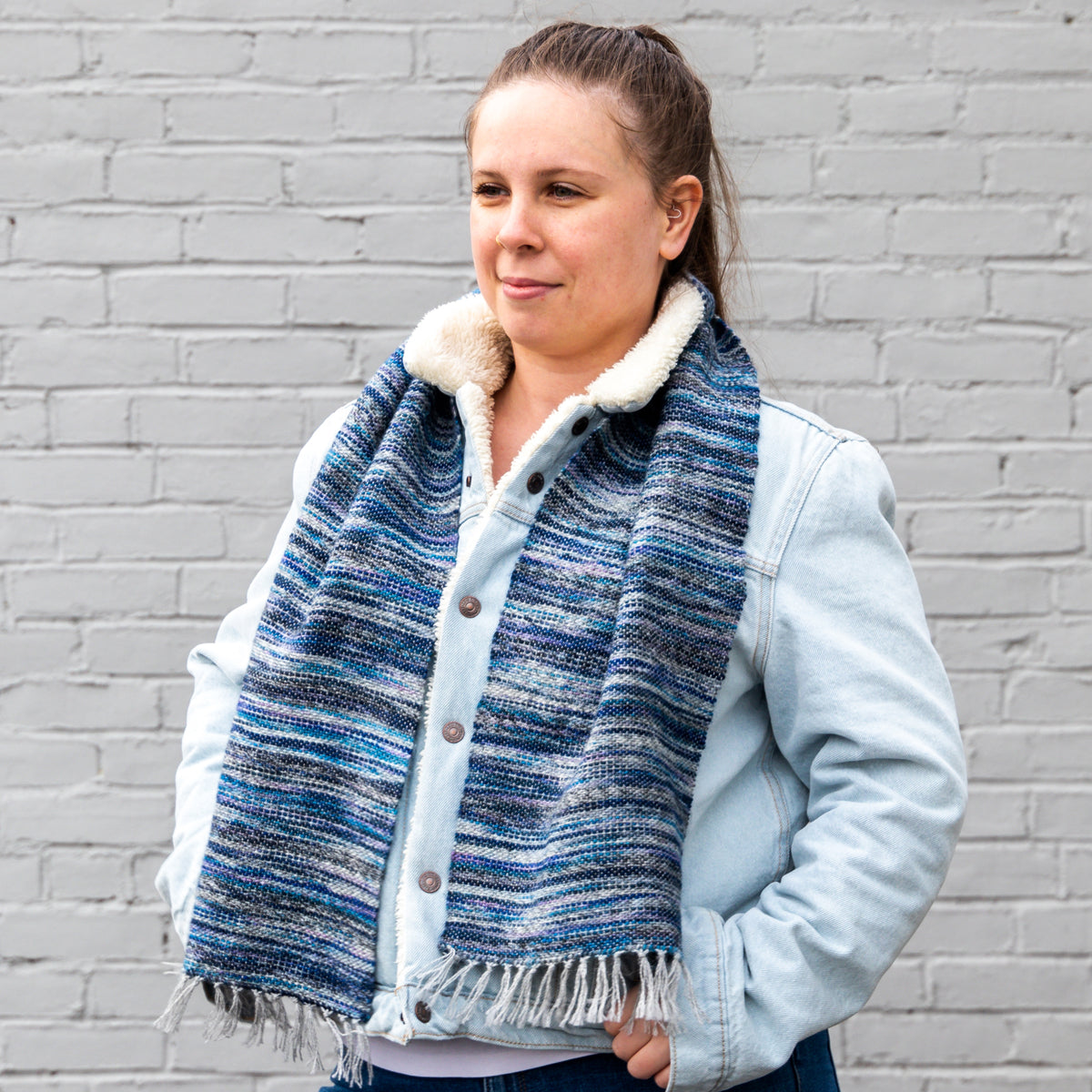 Valley Yarns #220 Aurora Scarf