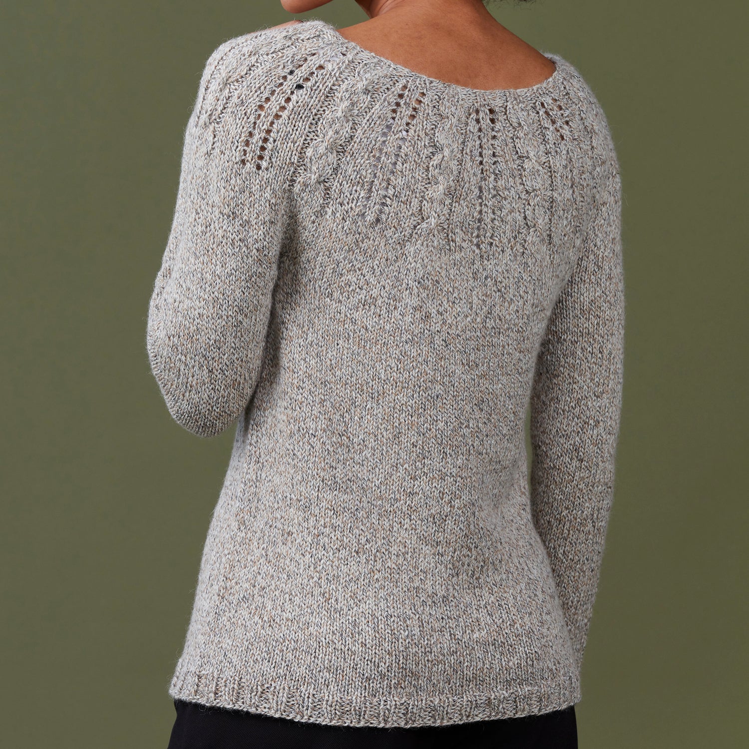 Sesia Alexandra Pullover Jumper Knitting Pattern