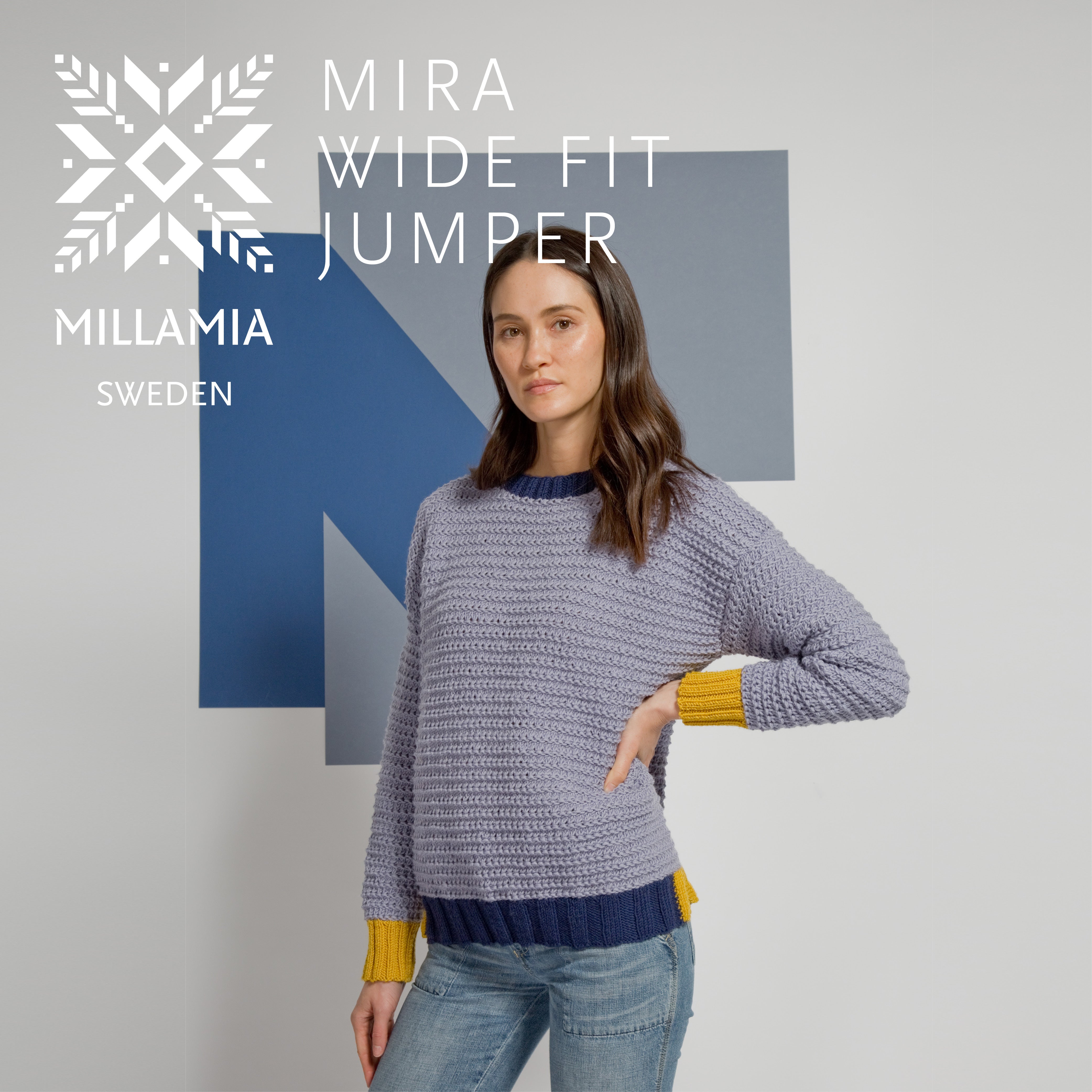 MillaMia Mira Wide Fit Jumper Knitting Pattern