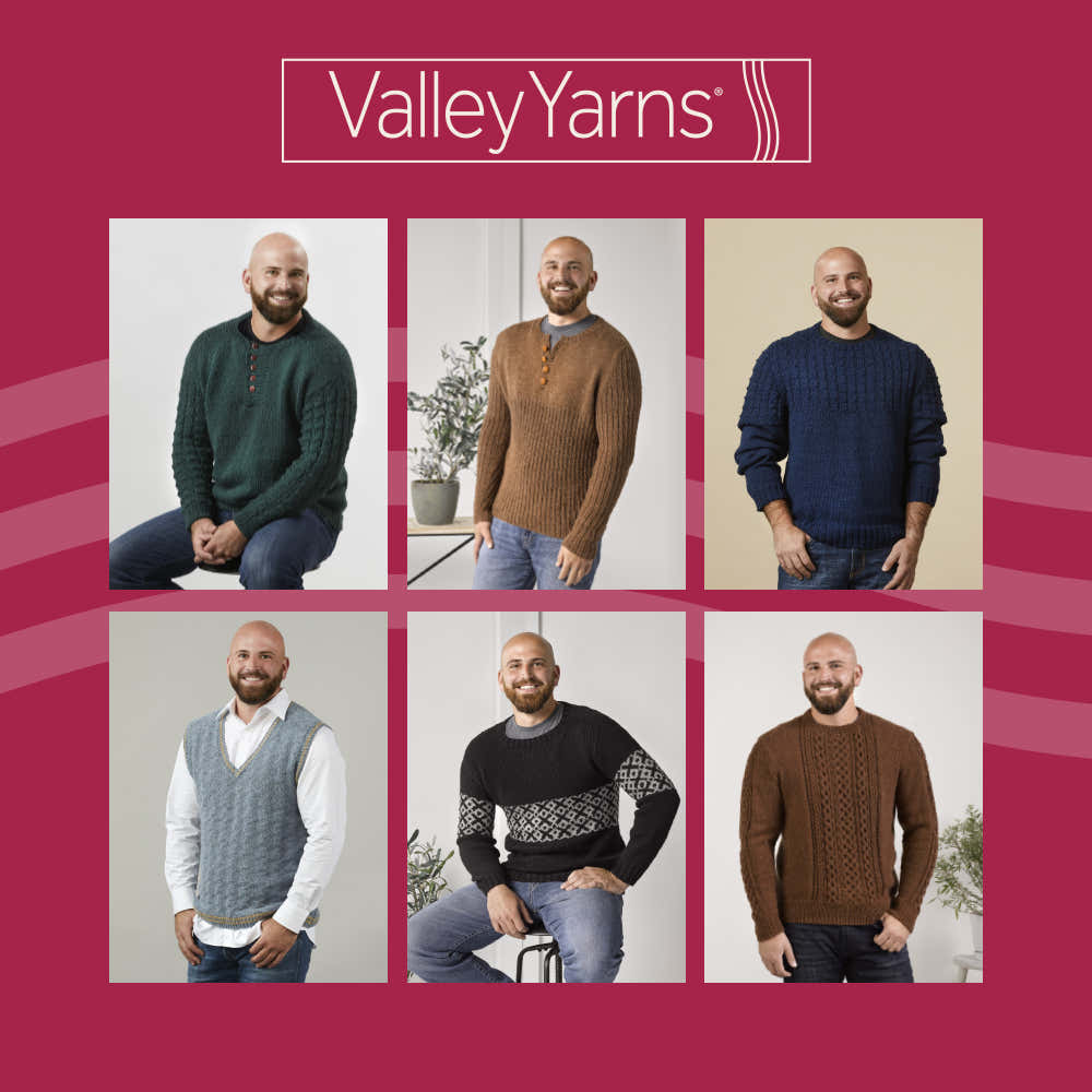 Valley Yarns Pioneer Valley Men's Collection Ebook Knitting