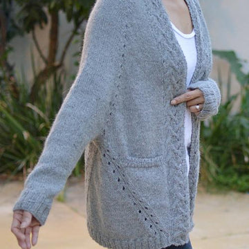 #280 Cozy Dolman Cardigan