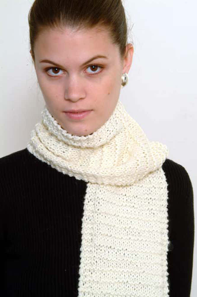 Beginners Scarves Scarf Knitting Pattern