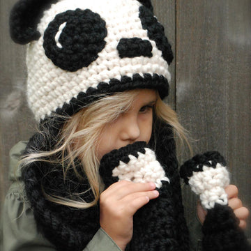 Paige Panda Hat/Scarf