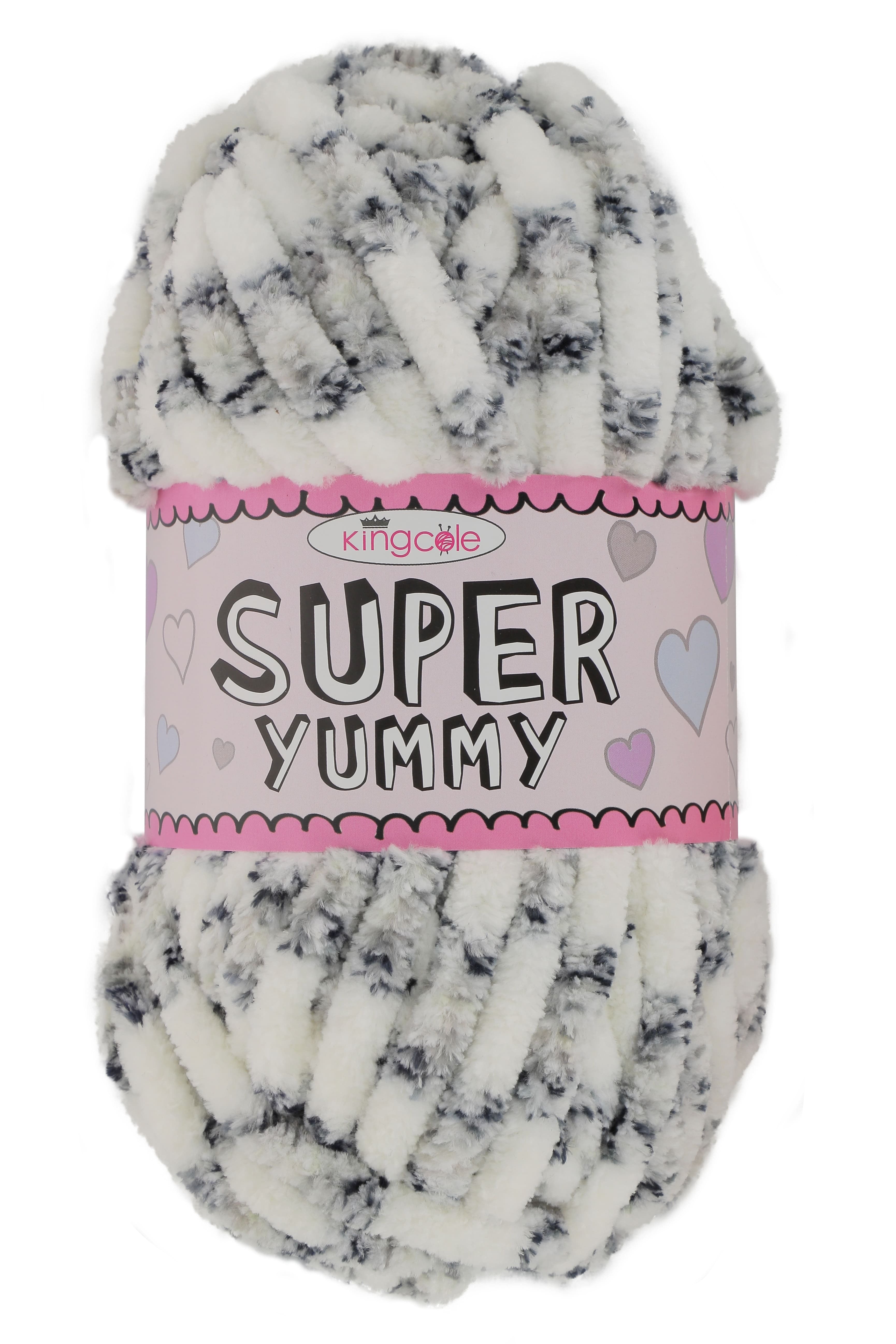 King Cole Super Yummy Yarn - Polyester Super Chunky