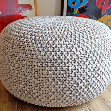 Bean Bag Ottoman Pouf Foot Stool