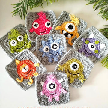 Little Monster Granny Squares