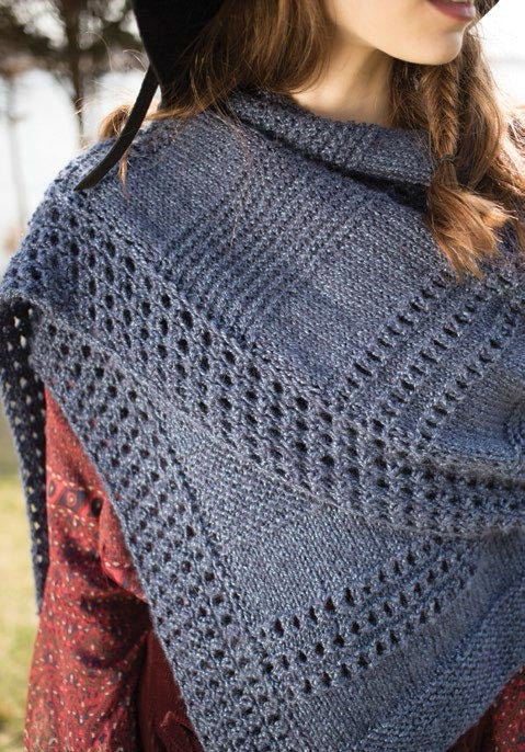 Tala Shawl Wrap Knitting Pattern