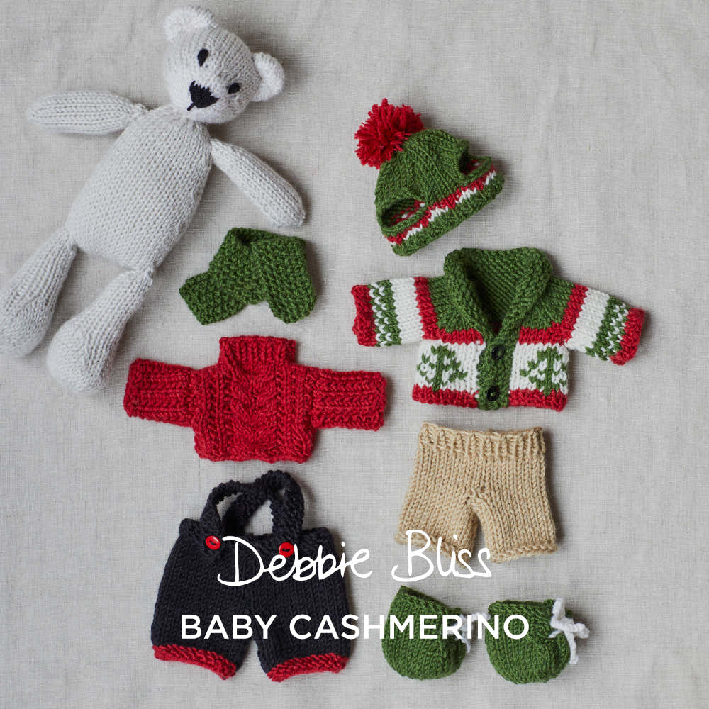 Debbie Bliss Winter Teddy Bear Knitting Pattern