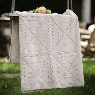 Valley Yarns Oatmeal Afghan Knitting Pattern