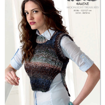 Noro Moonlight Treasures Vest Knitting Pattern